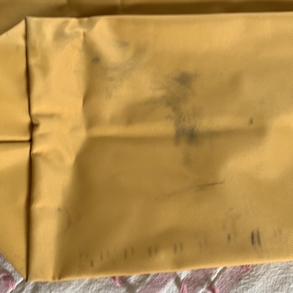 Longchamp Le Pliage small mustard yellow original bag - Picture 7 of 9